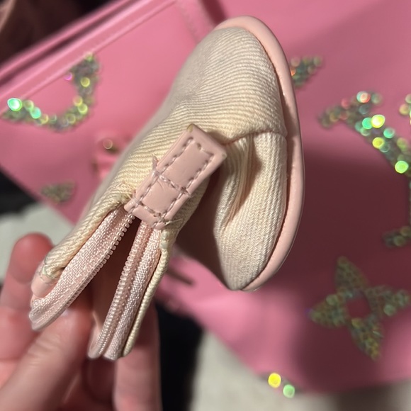 Dior bag pouch wristlet makeup cosmetic case beauty pink vintage y2k deadstock - Picture 9 of 9